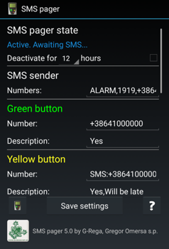 Sms Pager By G Rega